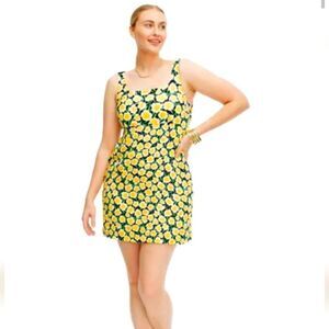 Women's 90's Shift Yellow Poppy Mini Dress - DVF for Target